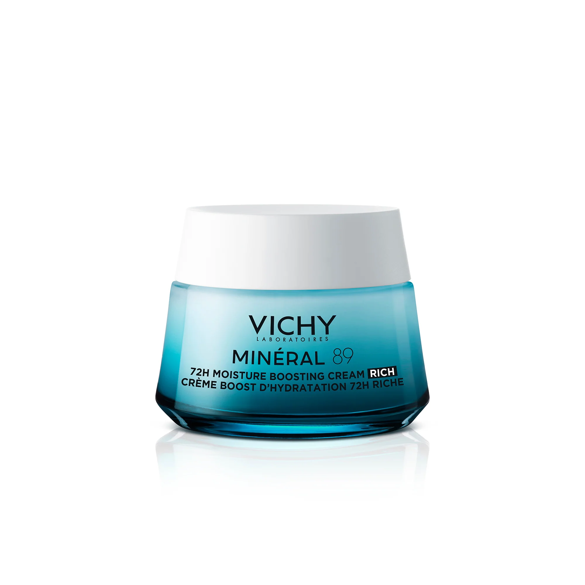 Mineral 89 Crema Hidratante Rica 72H - Tratamiento facial hidratante de 24 horas