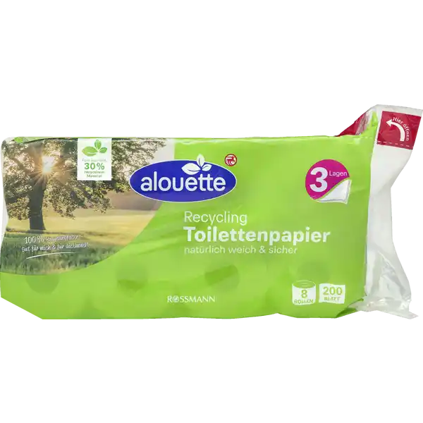 Recycling Toilettenpapier