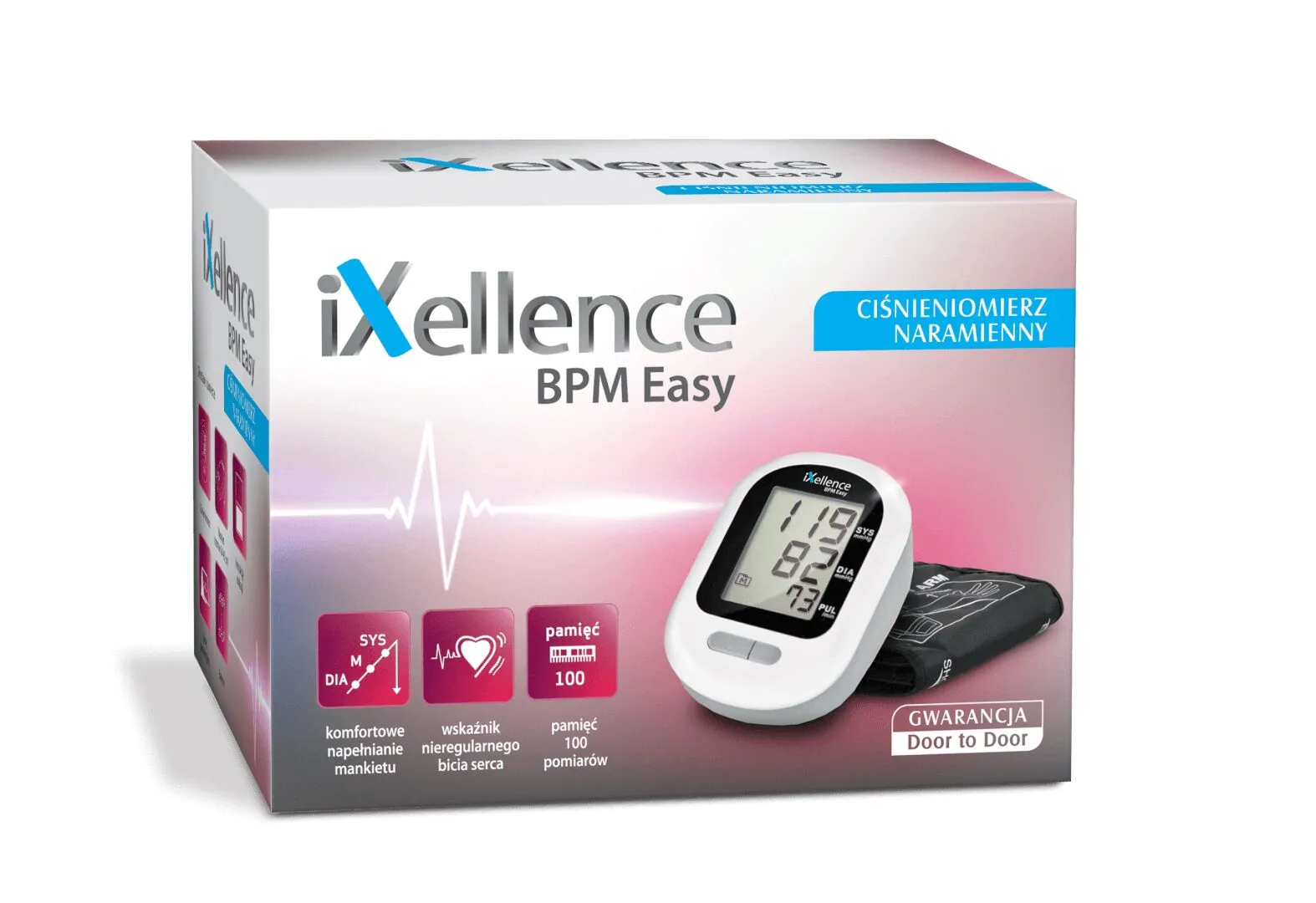 IXellence BPM Easy, automatisches Oberarm-Blutdruckmessgerät