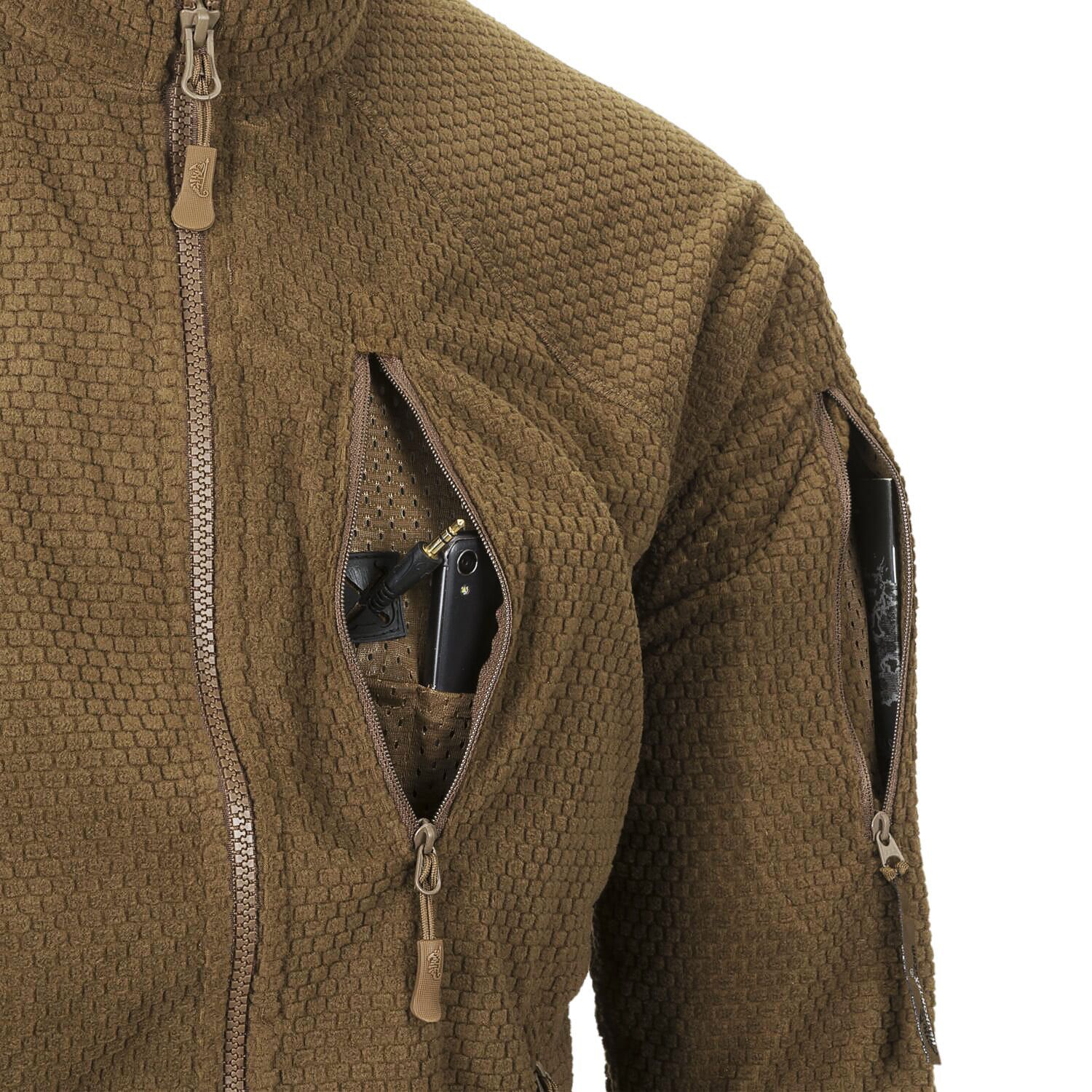 Alpha Tactical Jacket Grid Fleece