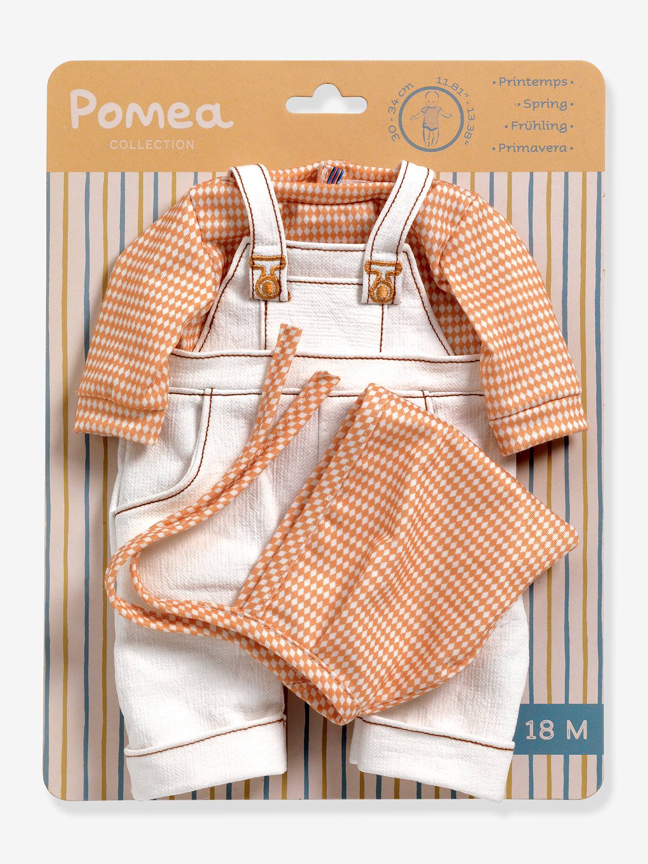 Djeco Puppen-Outfit Cannelle POMEA DJECO, 3 Teile - braun