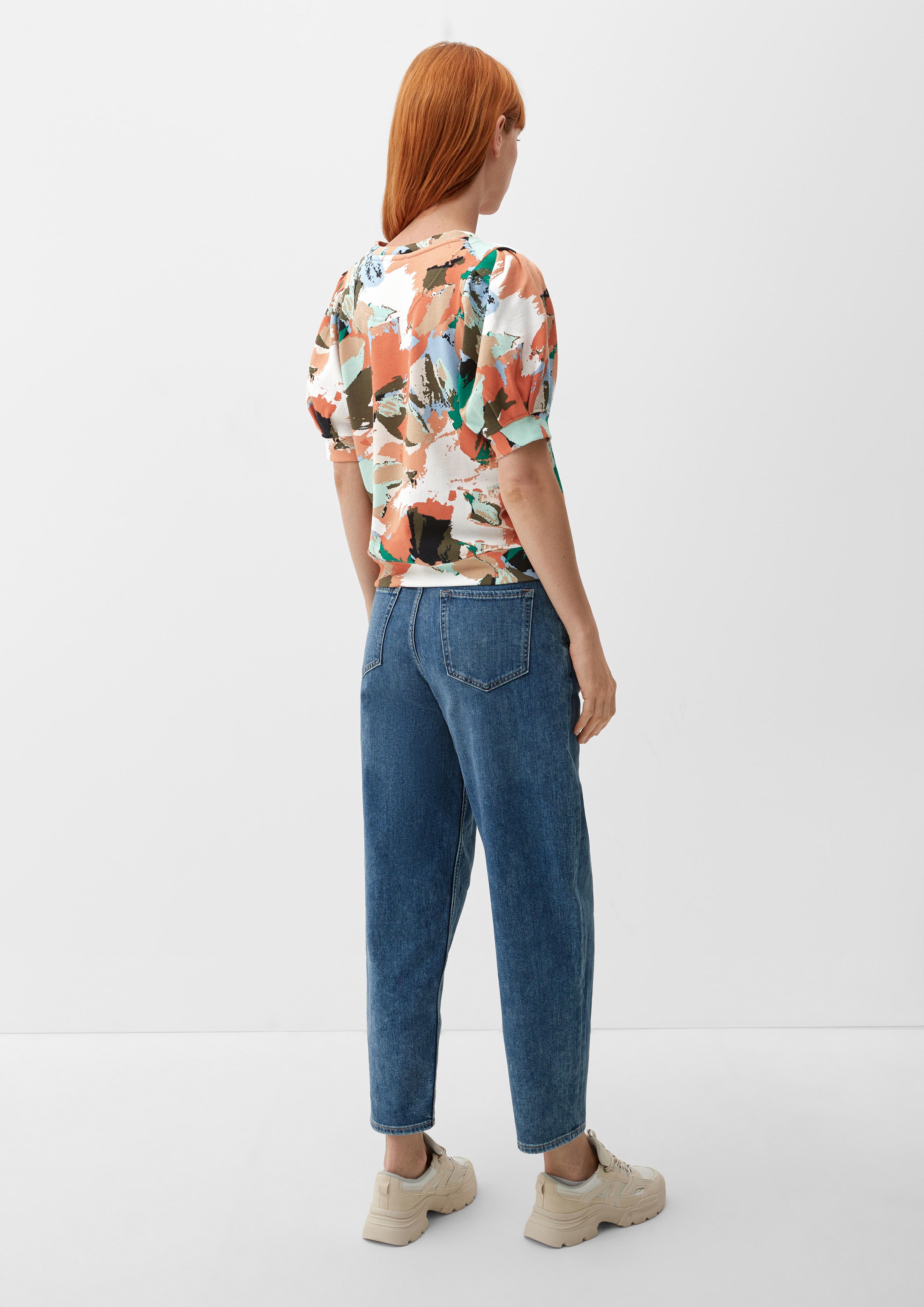 Sweatshirt mit kurzen Puffärmeln  2129505-77B2
