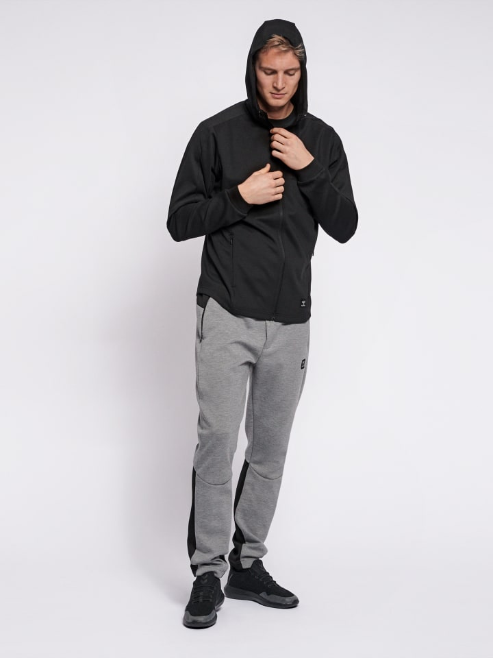 Hummel Hummel Reißverschluss Jacke Hmltropper Herren in BLACK günstig kaufen S