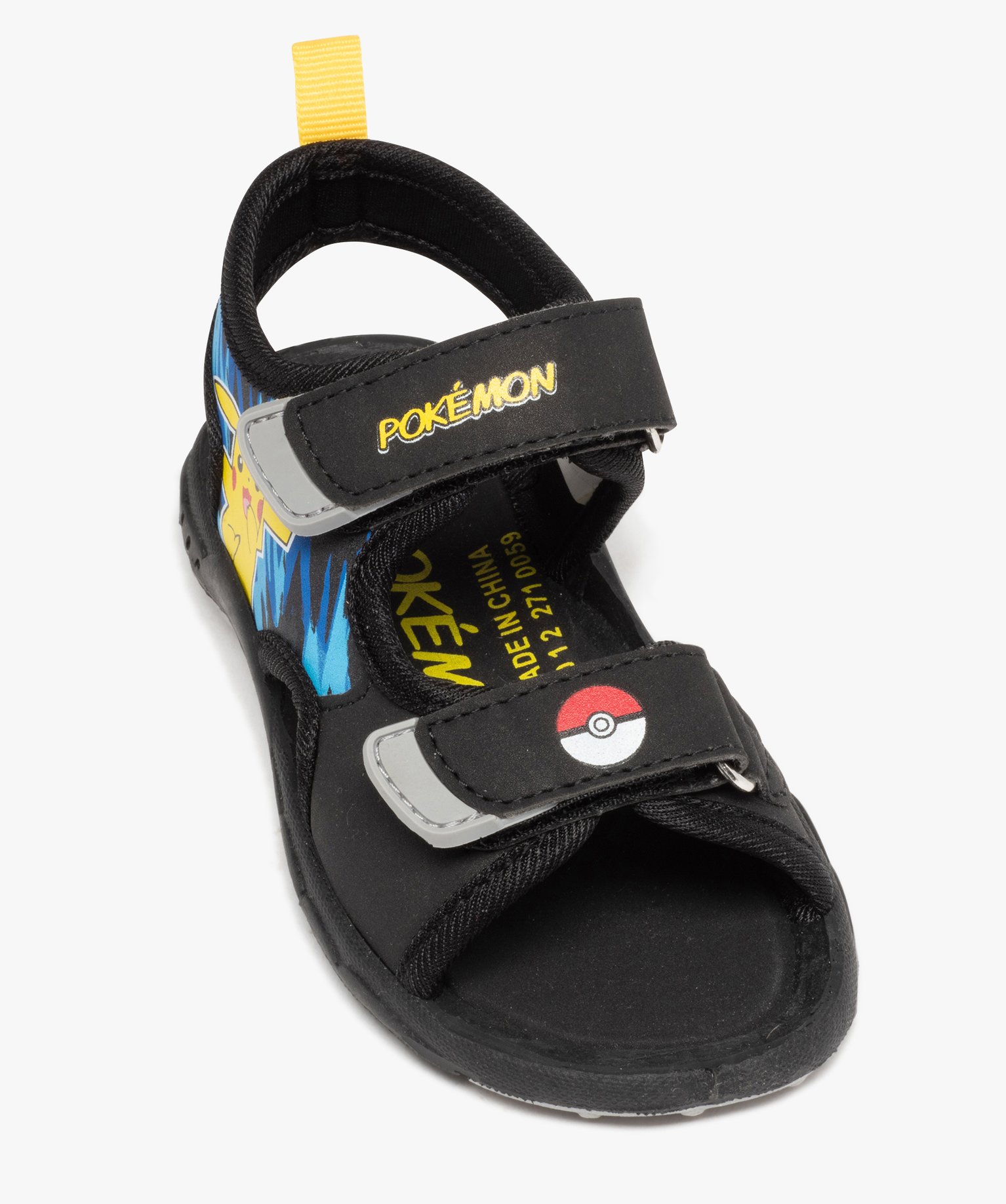 Sandales sport Garçon à scratch Pikachu - Pokémon bleu | GEMO