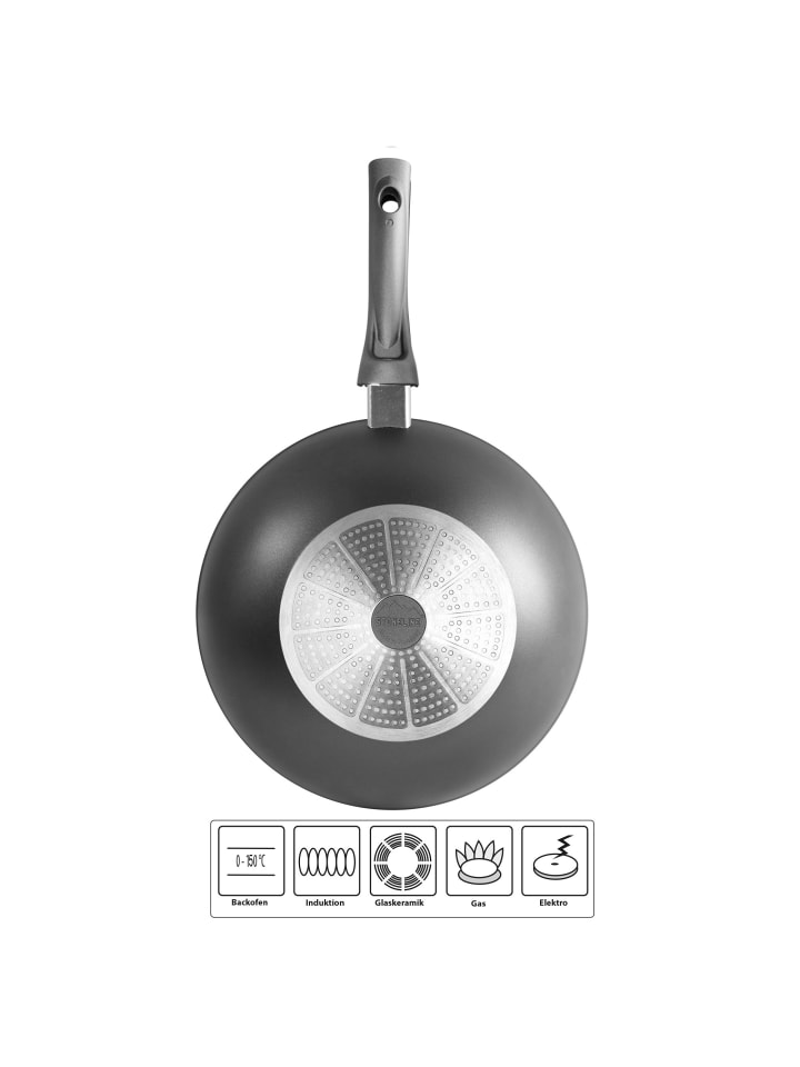 Stoneline Wok 30 cm in Anthrazit günstig kaufen Ø 30 cm