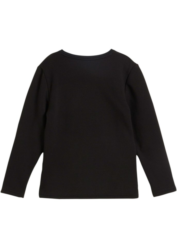 Kinder Thermo Funktionsshirt mit Kuschelfleece Futter