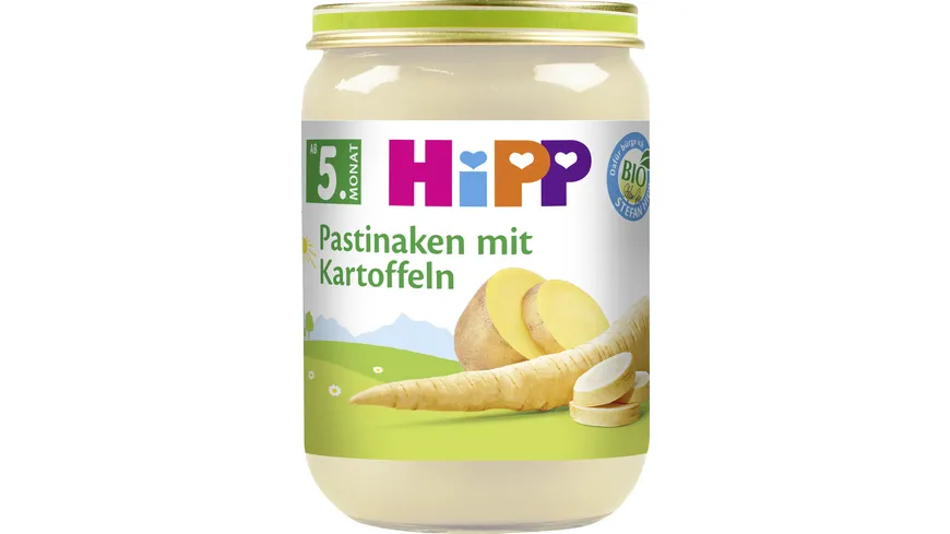 Hipp Gemüse: Pastinaken mit Kartoffeln 190 g 190 g