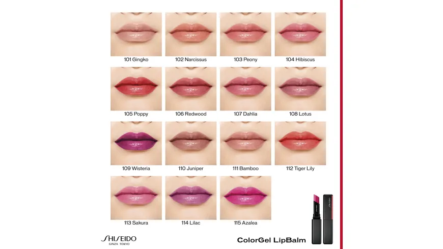 SHISEIDO ColorGel LipBalm 2 g 113 - Sakura