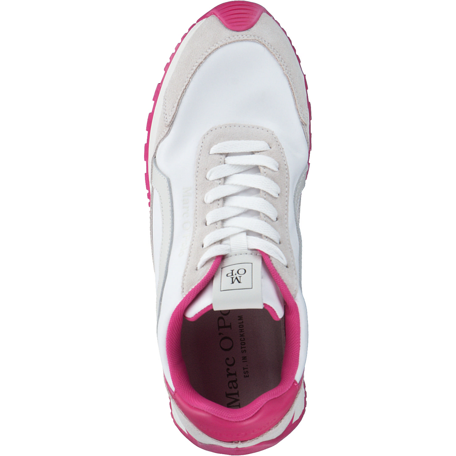 MarcO`Polo 30216863, Schnürschuhe, Damen, white/pink