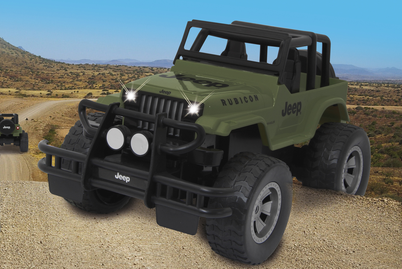 Jamara e.K. Jeep Wrangler Rubicon 1:14 olivgrün 2,4GHz