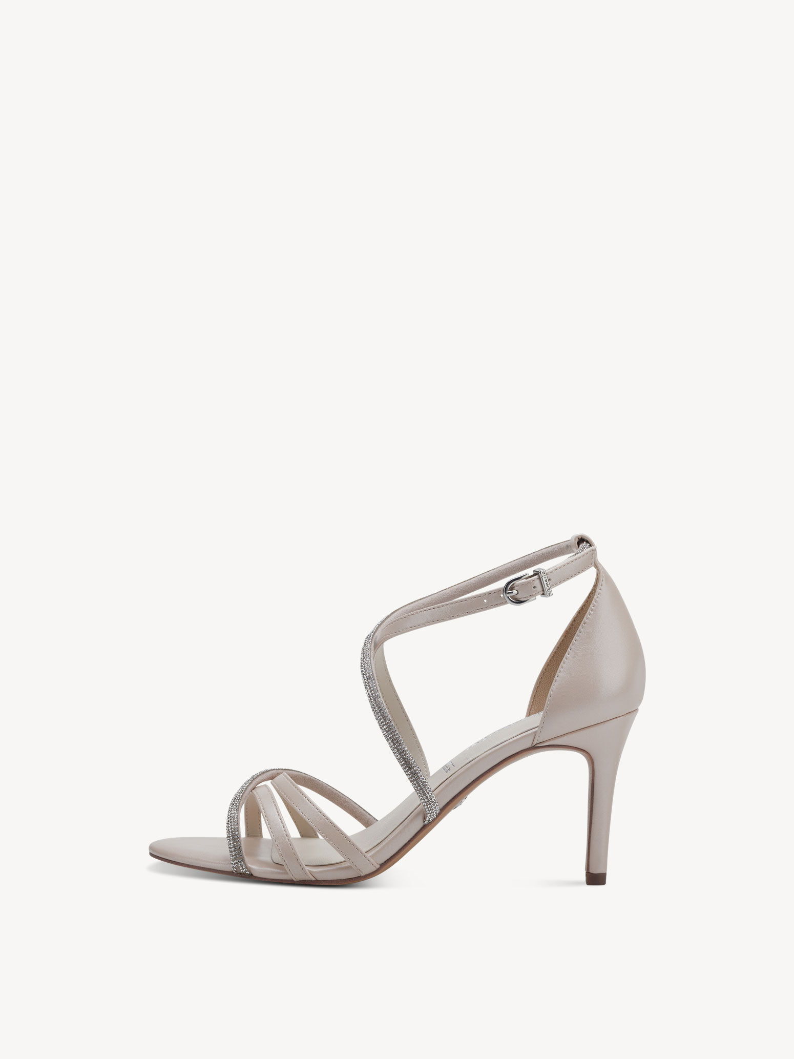 Sandale à talon - rose