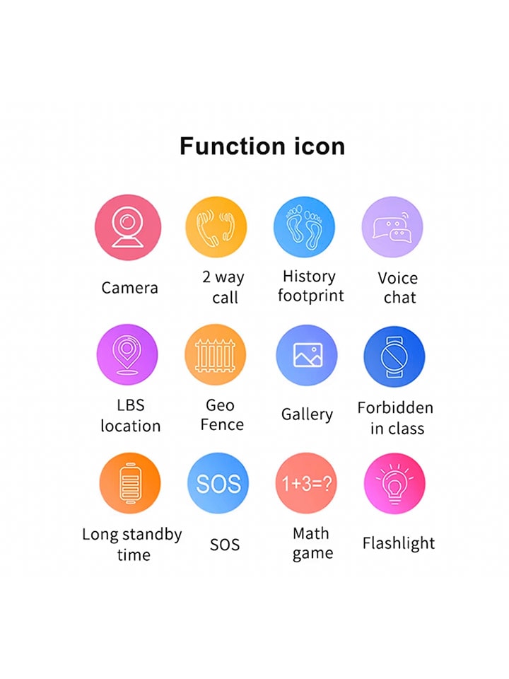 SWEET ACCESS Smartwatch für Kinder in Rosa/ Lila günstig kaufen onesize