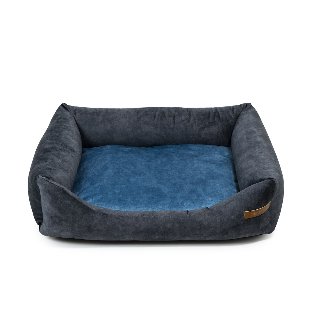 Rexproduct Hundebetten Rexproduct SoftColor Bett Graphit blau S