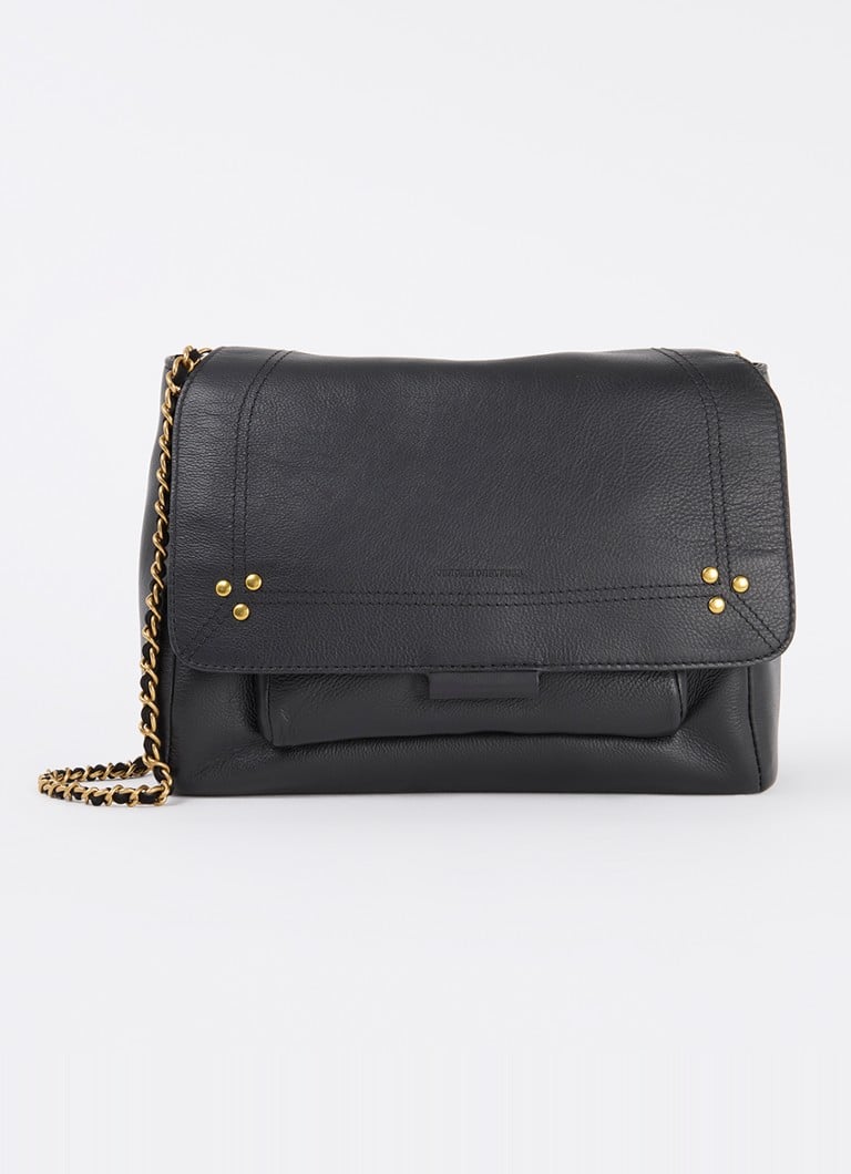 Jérôme Dreyfuss Lulu M crossbody bag in calfskin with goatskin details