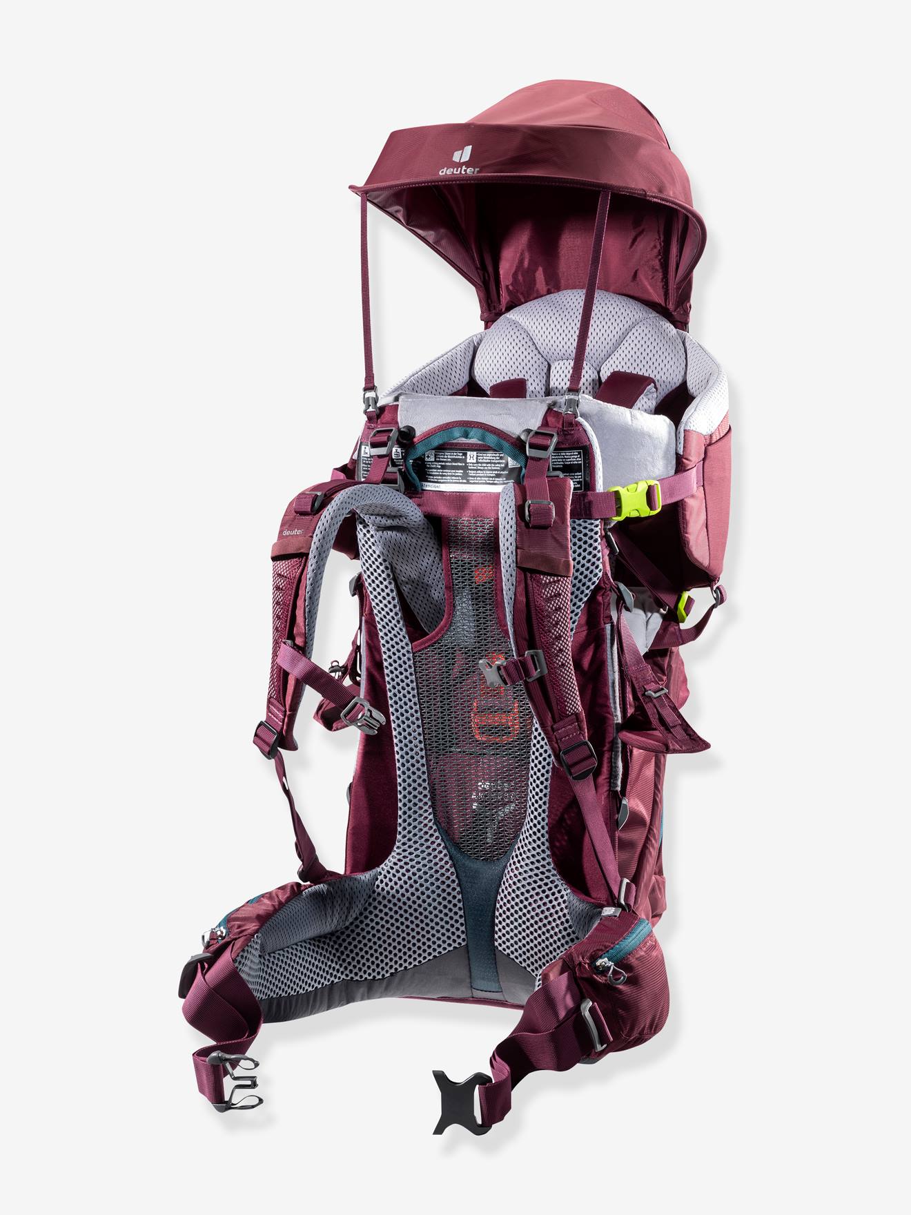 Porte-bébé Kid Comfort + protection soleil DEUTER vert