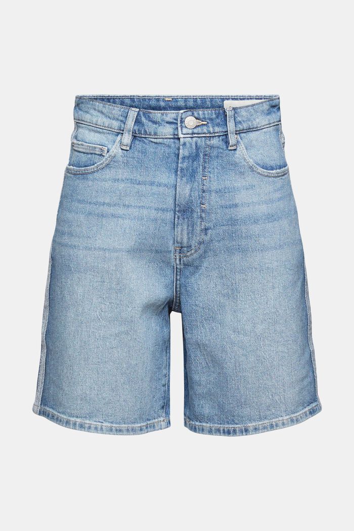 Denim-Shorts mit Inside-Out-Nähten