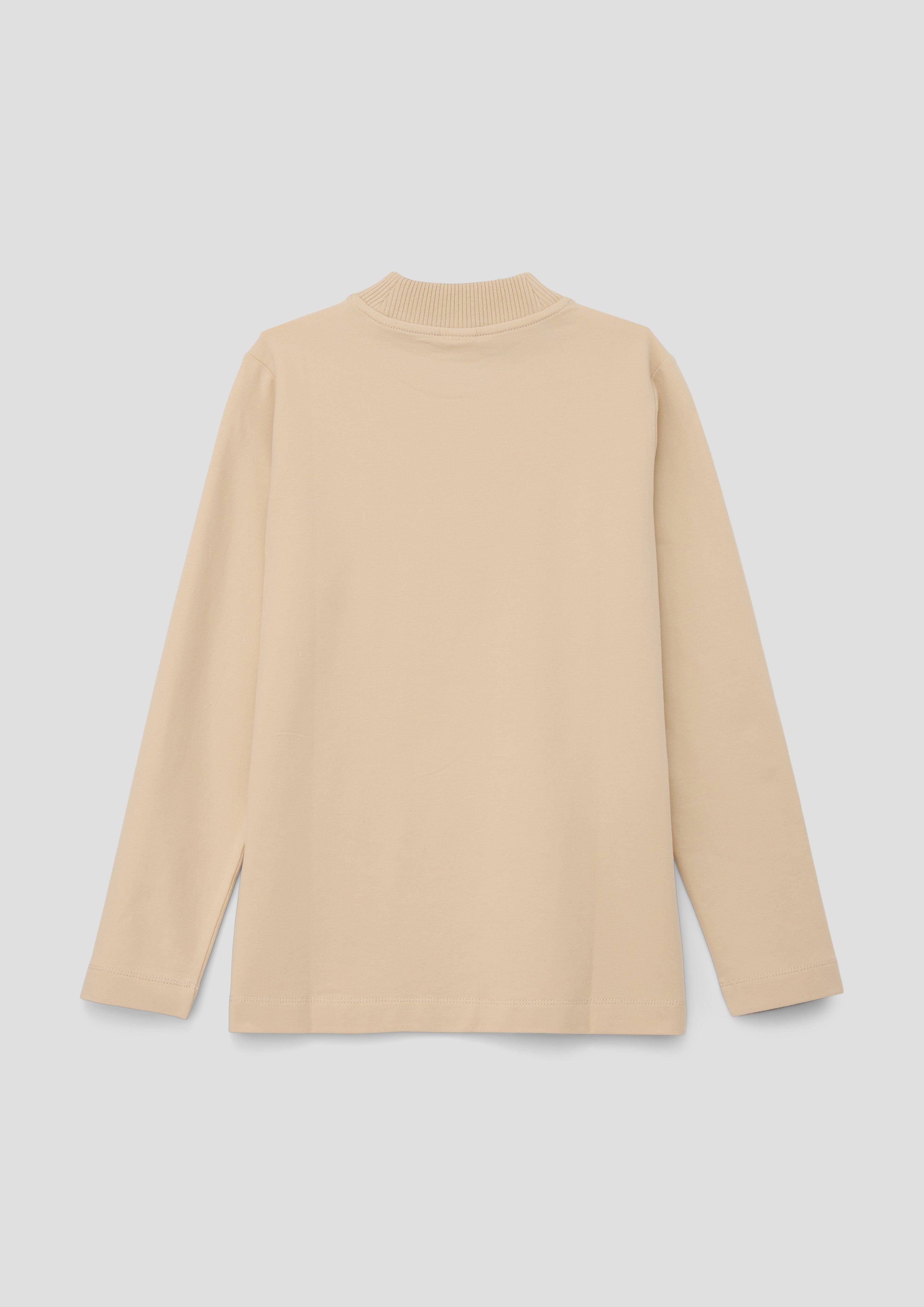 Longsleeve mit Rippblende  2137547-8120