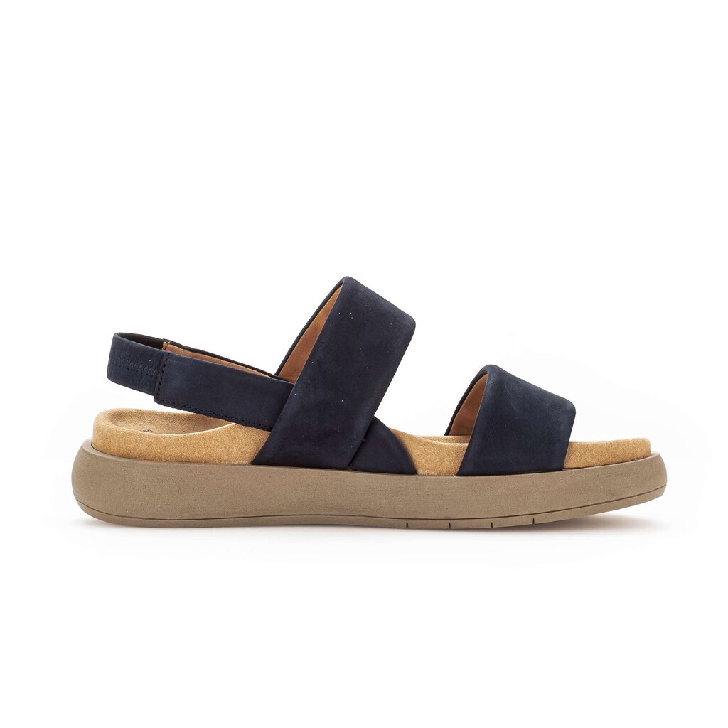 Gabor fashion Plateau Sandale blau