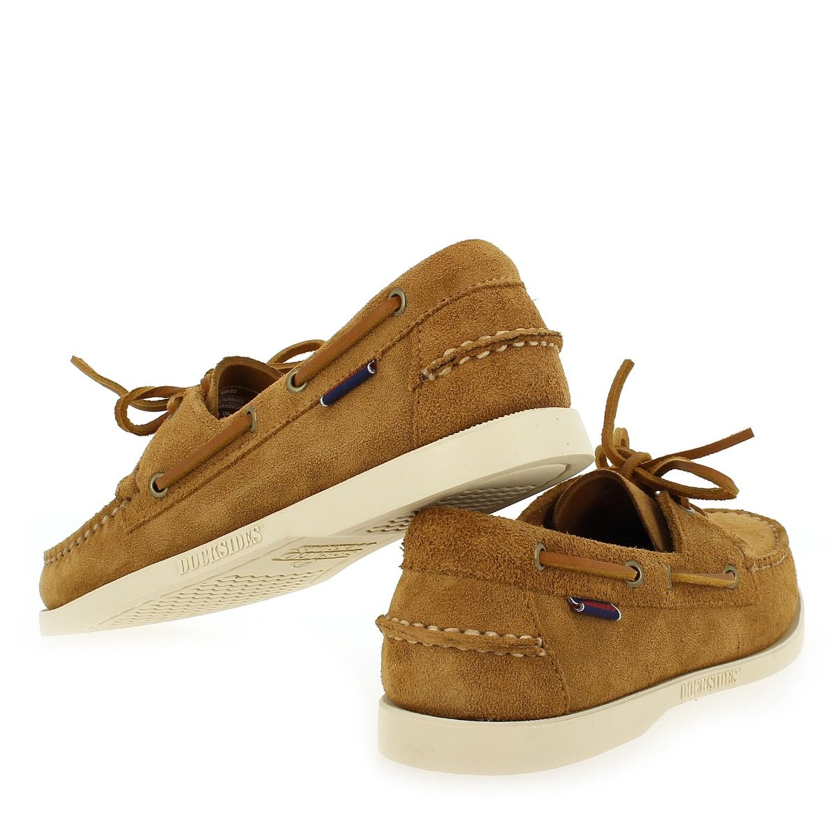 Sebago  DOCKSIDE PORTLAND FLASH OUT - Cognac