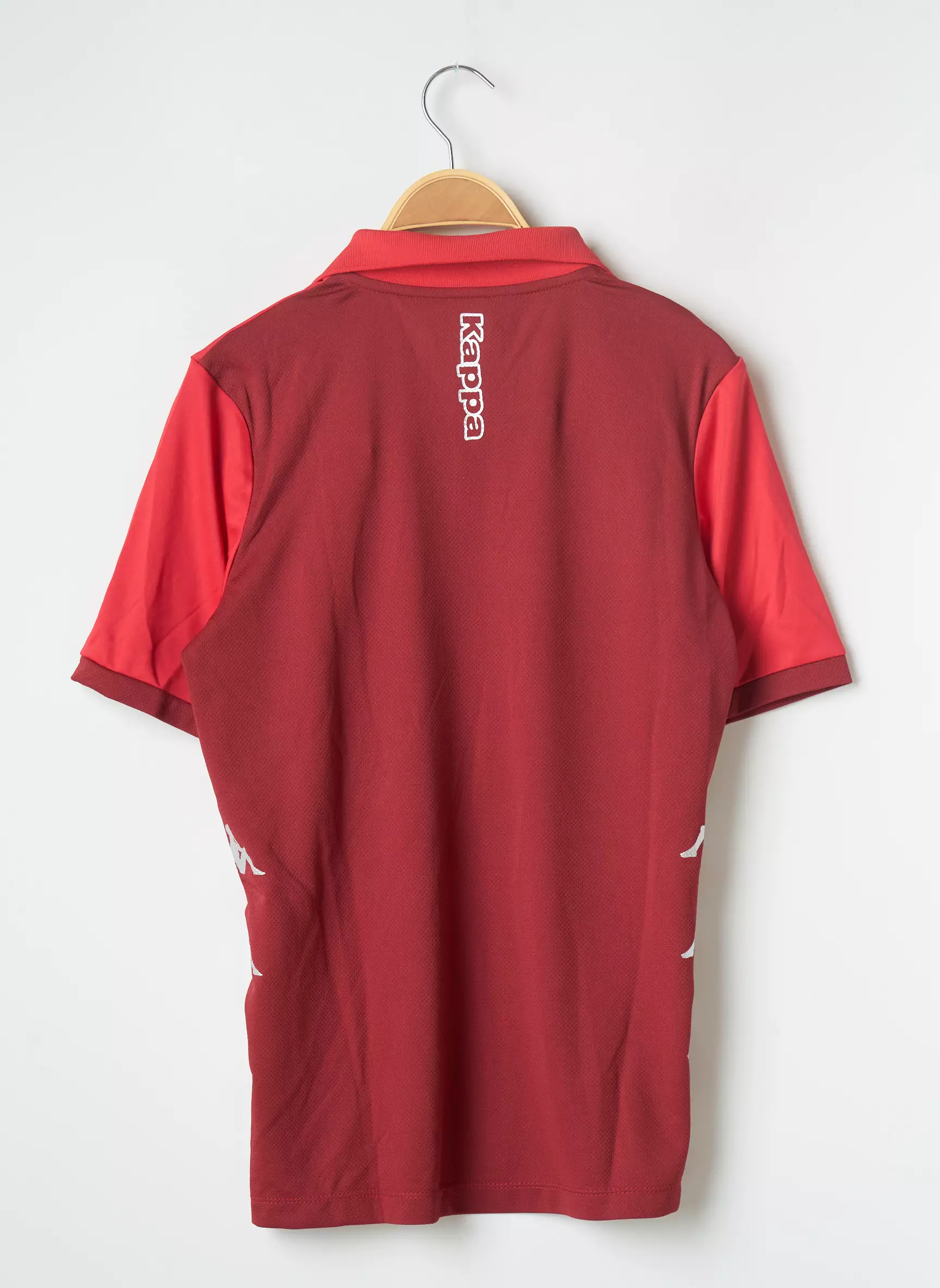 Kappa Polos Garcon couleur rouge