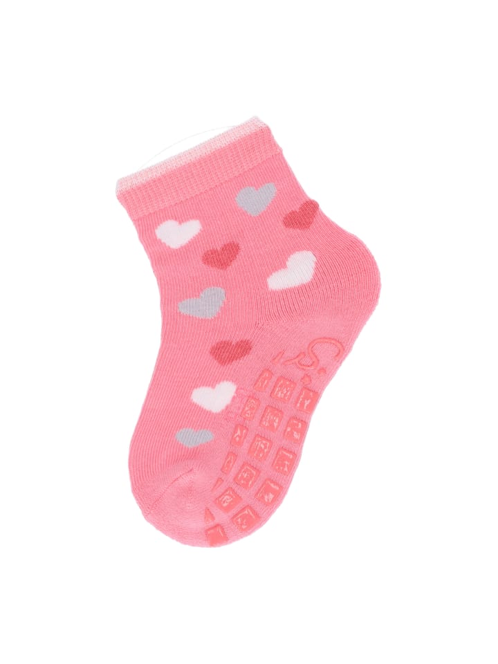 Sterntaler ABS Socken 2er-Pack Pferd   Herzen in rosarot günstig kaufen