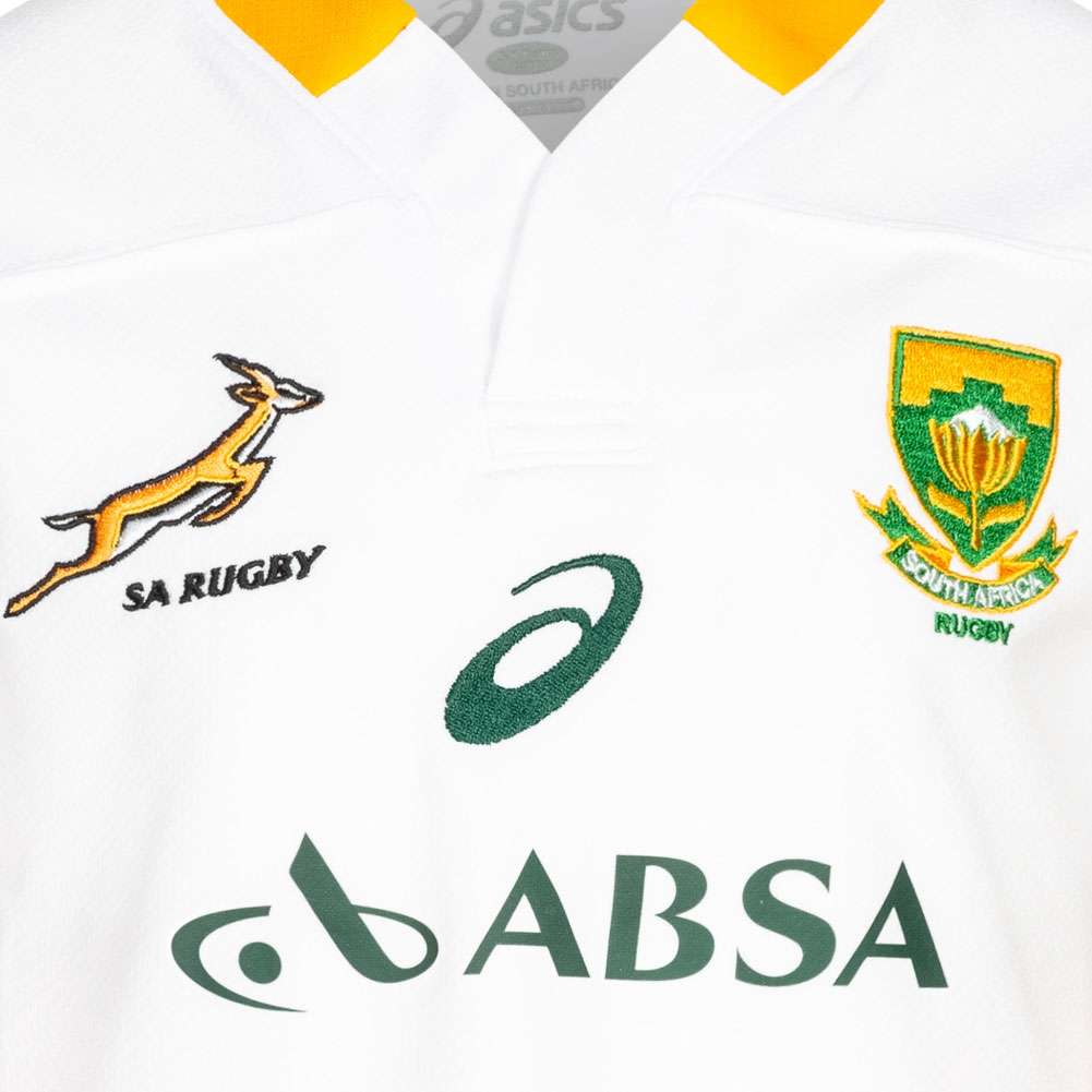 Südafrika Springboks ASICS Rugby Kinder Auswärts Trikot 122925SR-0001