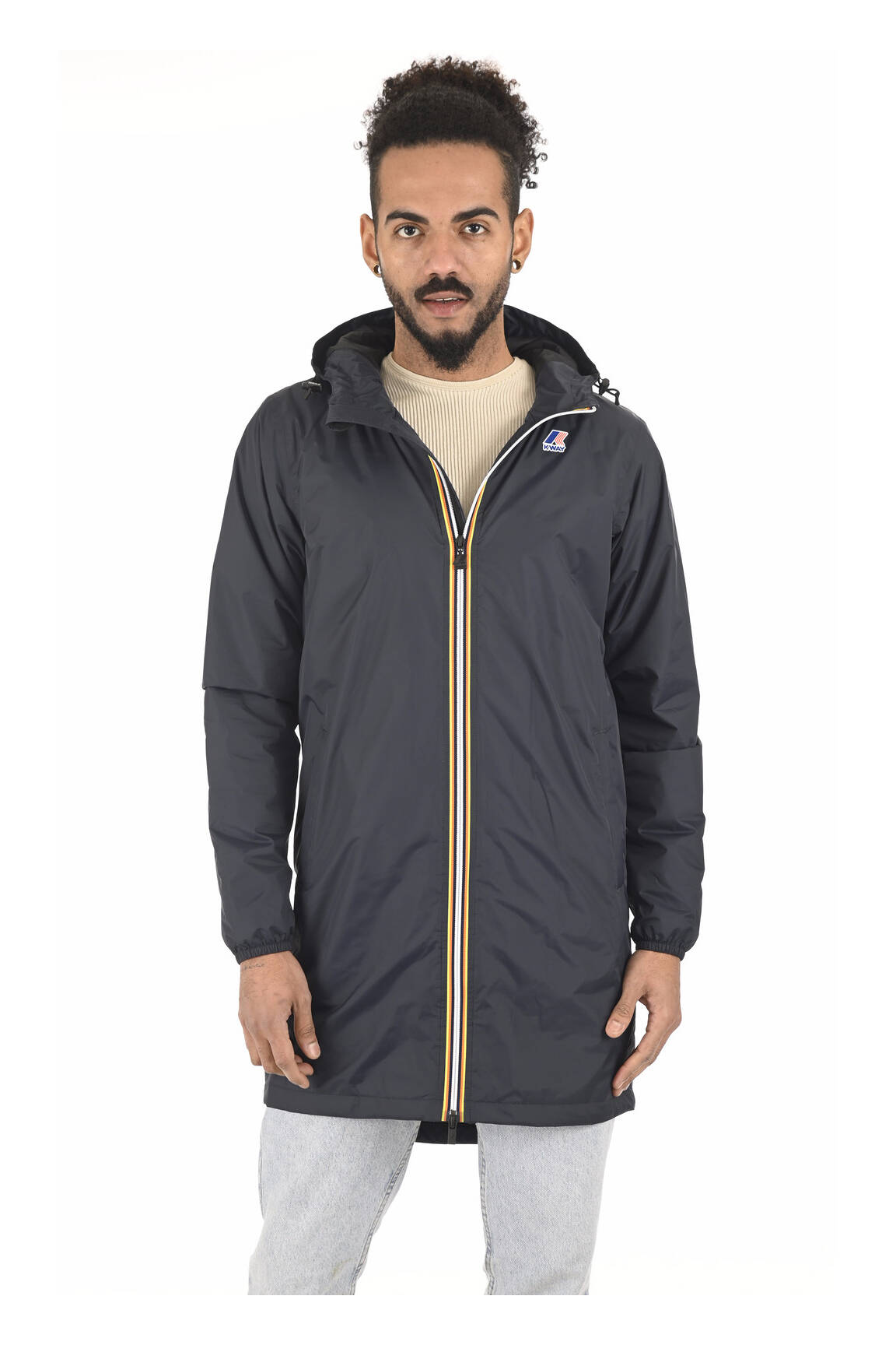 K Way Impermeables Trenchs Unisexe couleur bleu