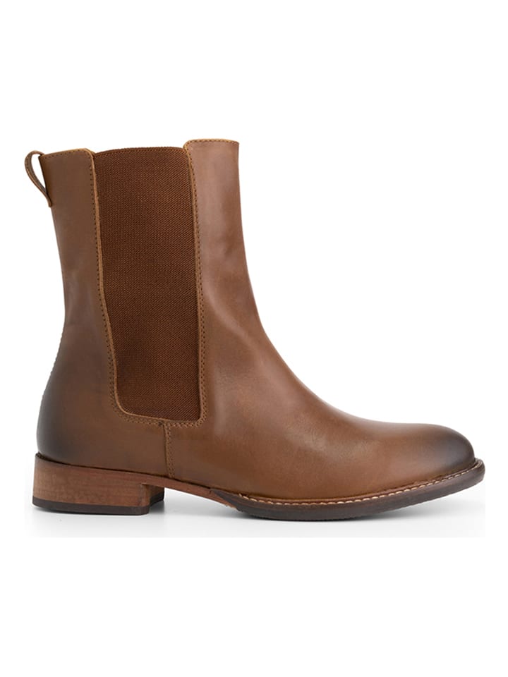 mysa Leder-Chelsea-Boots 