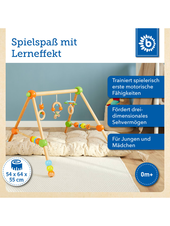Bieco Spielwaren Spielbogen Holz Höhenverstellbar - ab Geburt in Mehrfarbig günstig kaufen onesize