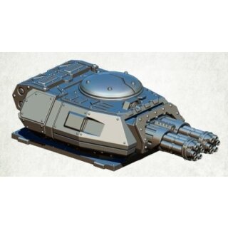 Legionary Assault Tank Turret: Twin Minigun (1)