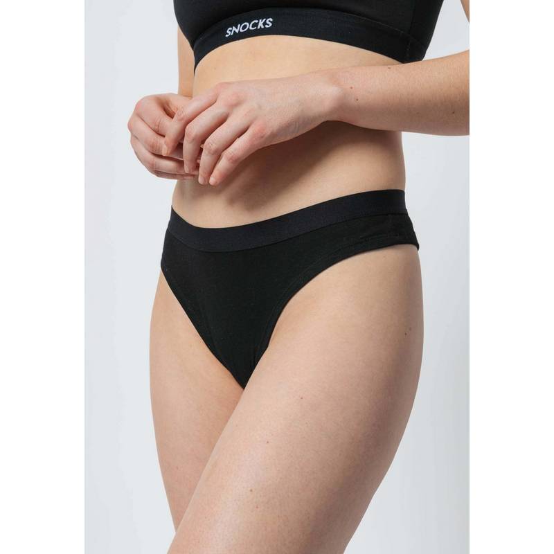 Snocks Slips mit Gummibund aus Bio-Baumwolle Unterhose Damen