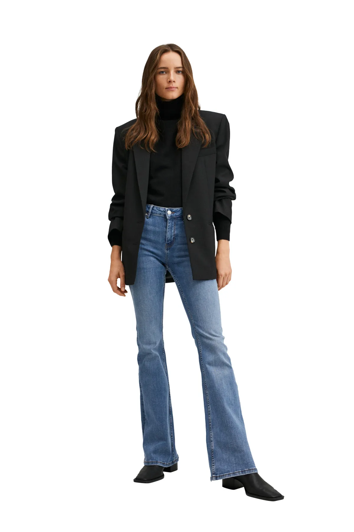 MANGO  Blaue Damenjeans 27040896