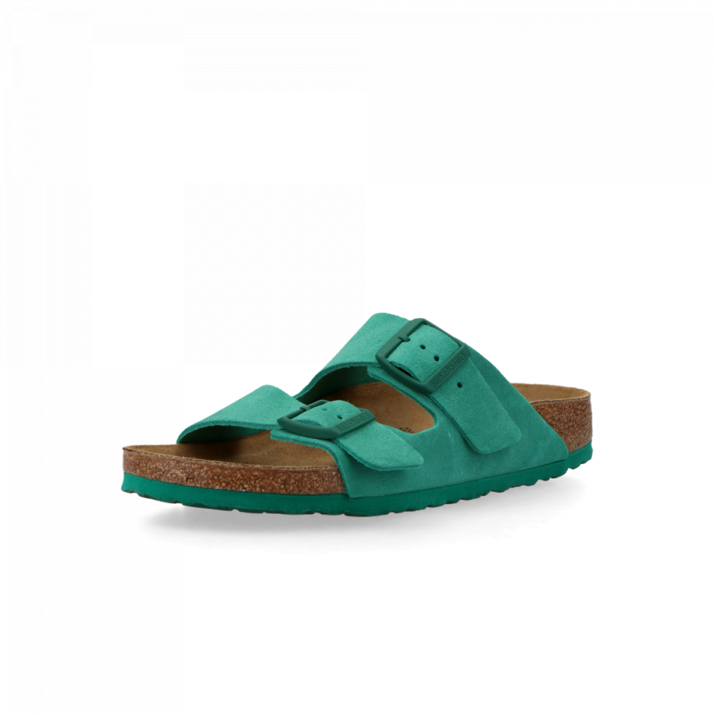Birkenstock Arizona Suede Leather W 1026201 / grün