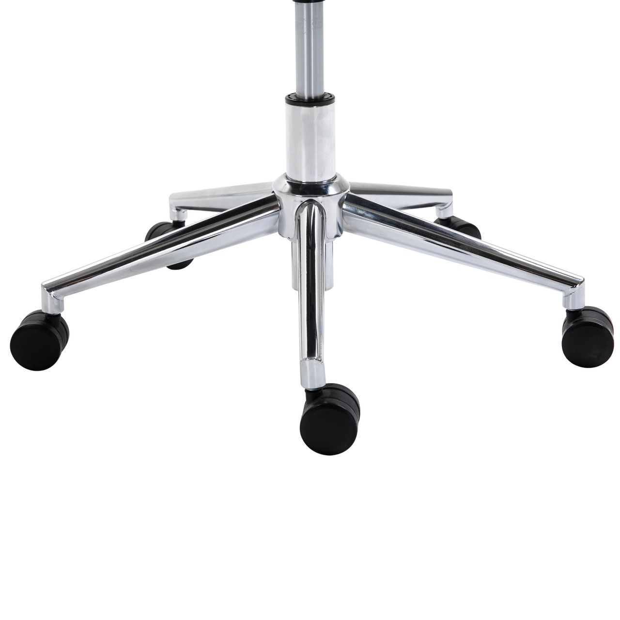HOMCOM Bürostuhl Schreibtischstuhl Drehstuhl drehbar Höhenverstellbar 360°, Samtstoff, Grau, 52,5 x 60 x 82-91 cm