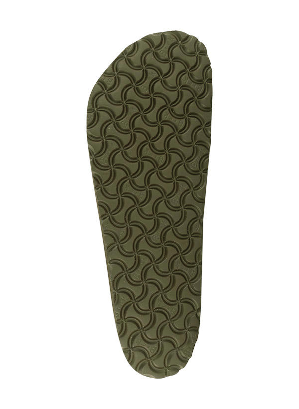 BIRKENSTOCK, Pantoletten, Gummi, Normale Passform, khaki