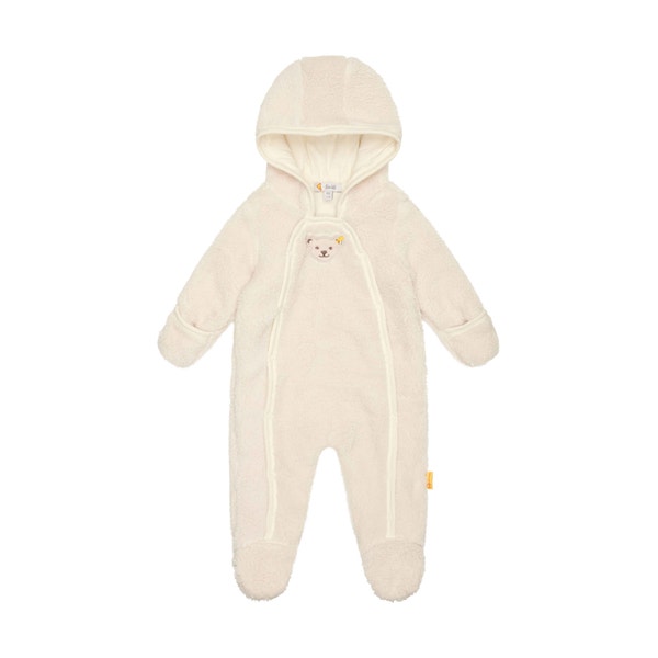 Einteiler Fleece, beige für Mädchen