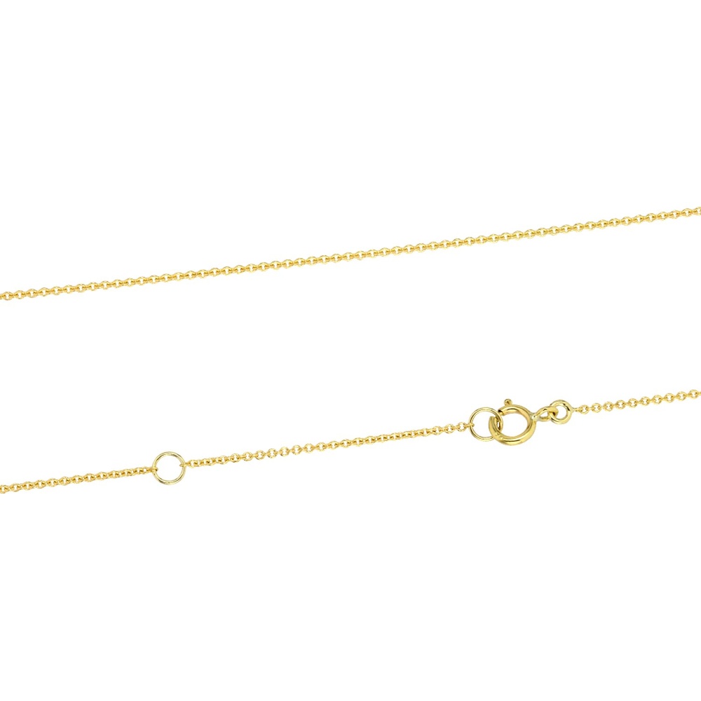 Valeria Chaînette 375 Or jaune collier