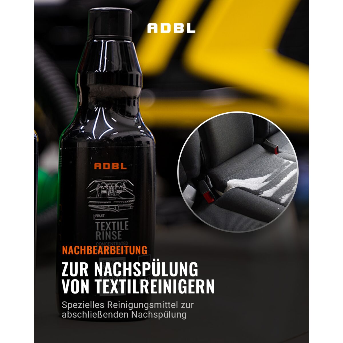 ADBL Textile Rinse Reiniger für Waschsauger 500ml