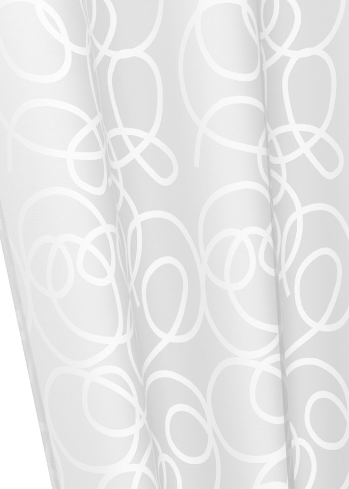 Gardine mit Druck (1er Pack)