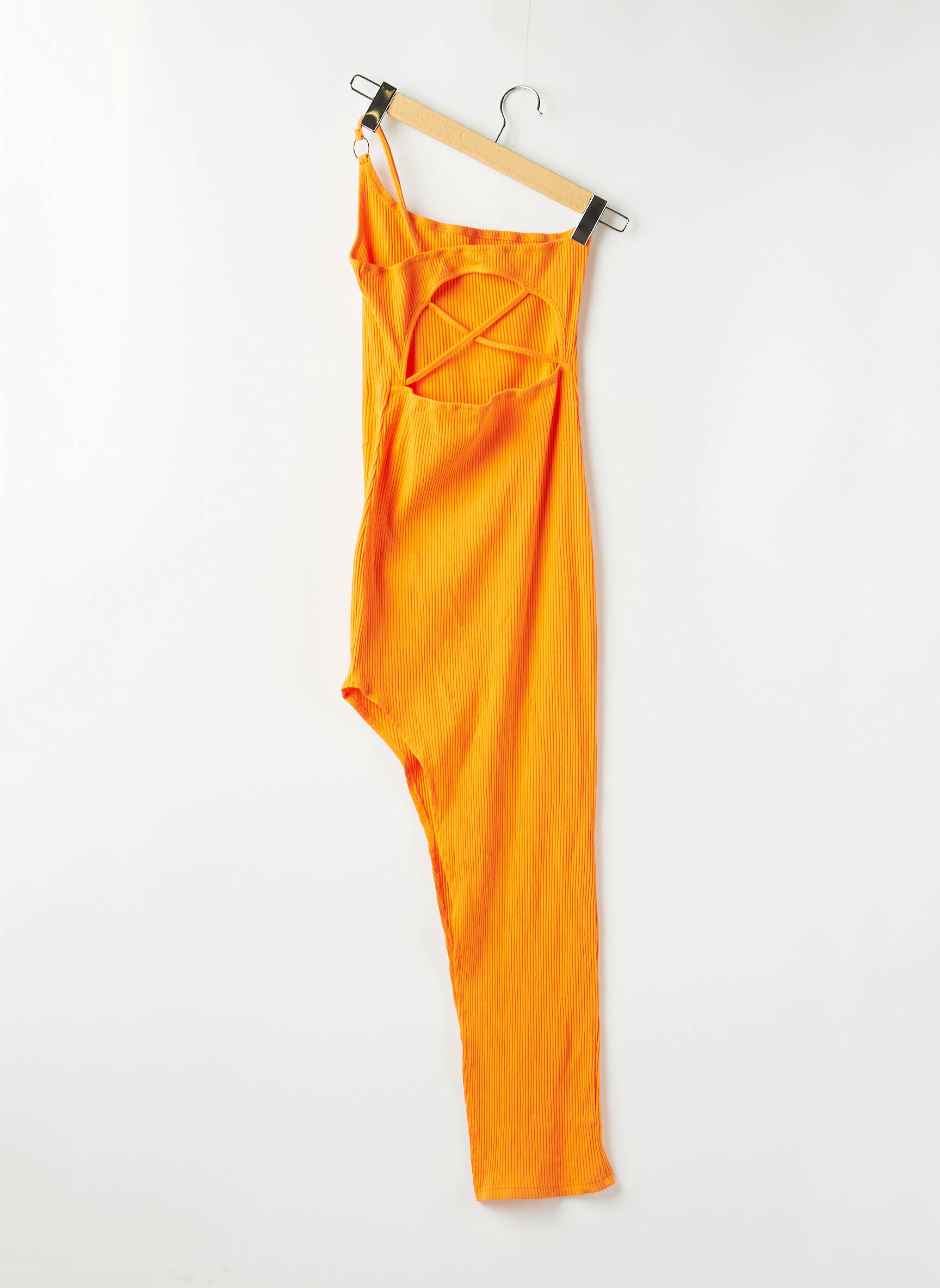 Shein Tuniquemanchelongue Femme couleur orange