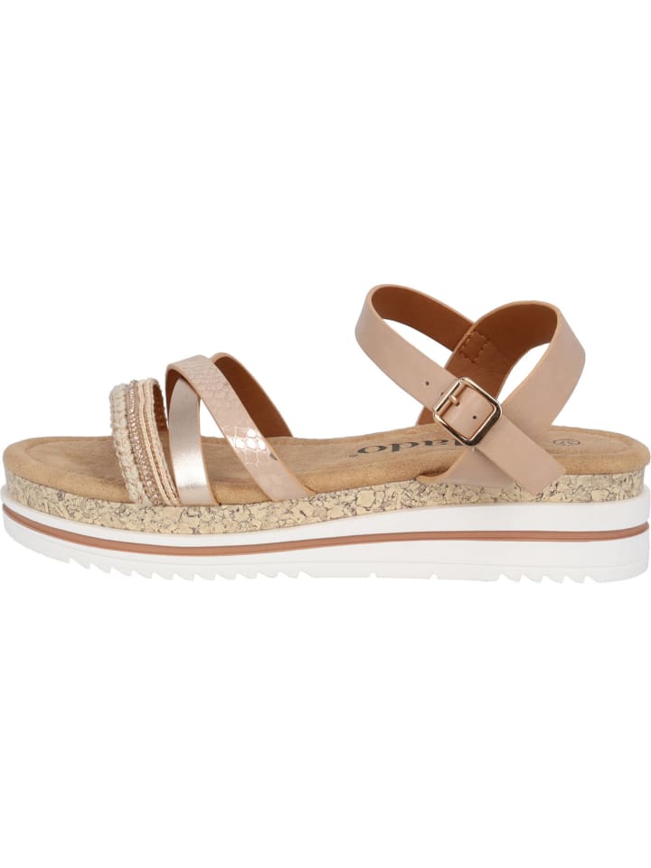 palado Riemchensandalen in beige rose günstig kaufen