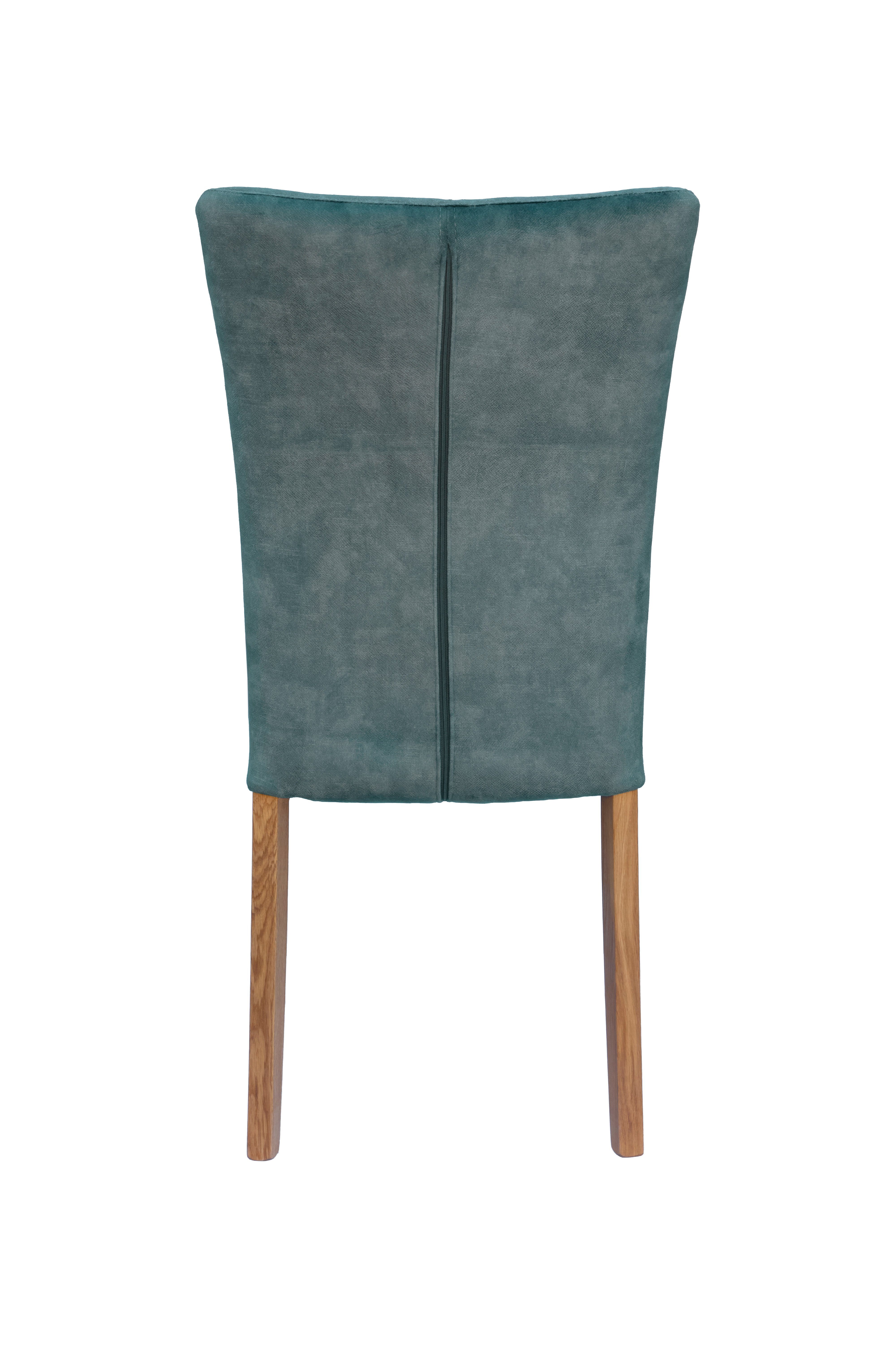 Home affaire 4-Fußstuhl Diamond (Set, 2 St), Sitz und Ruecken gepolstert