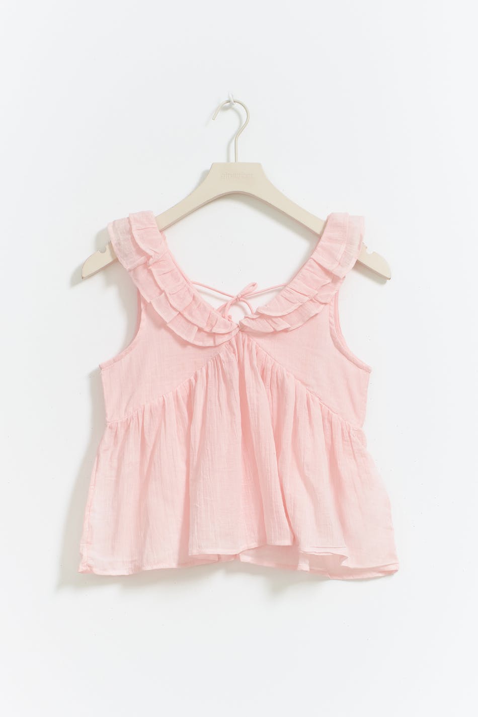 Y flounce top