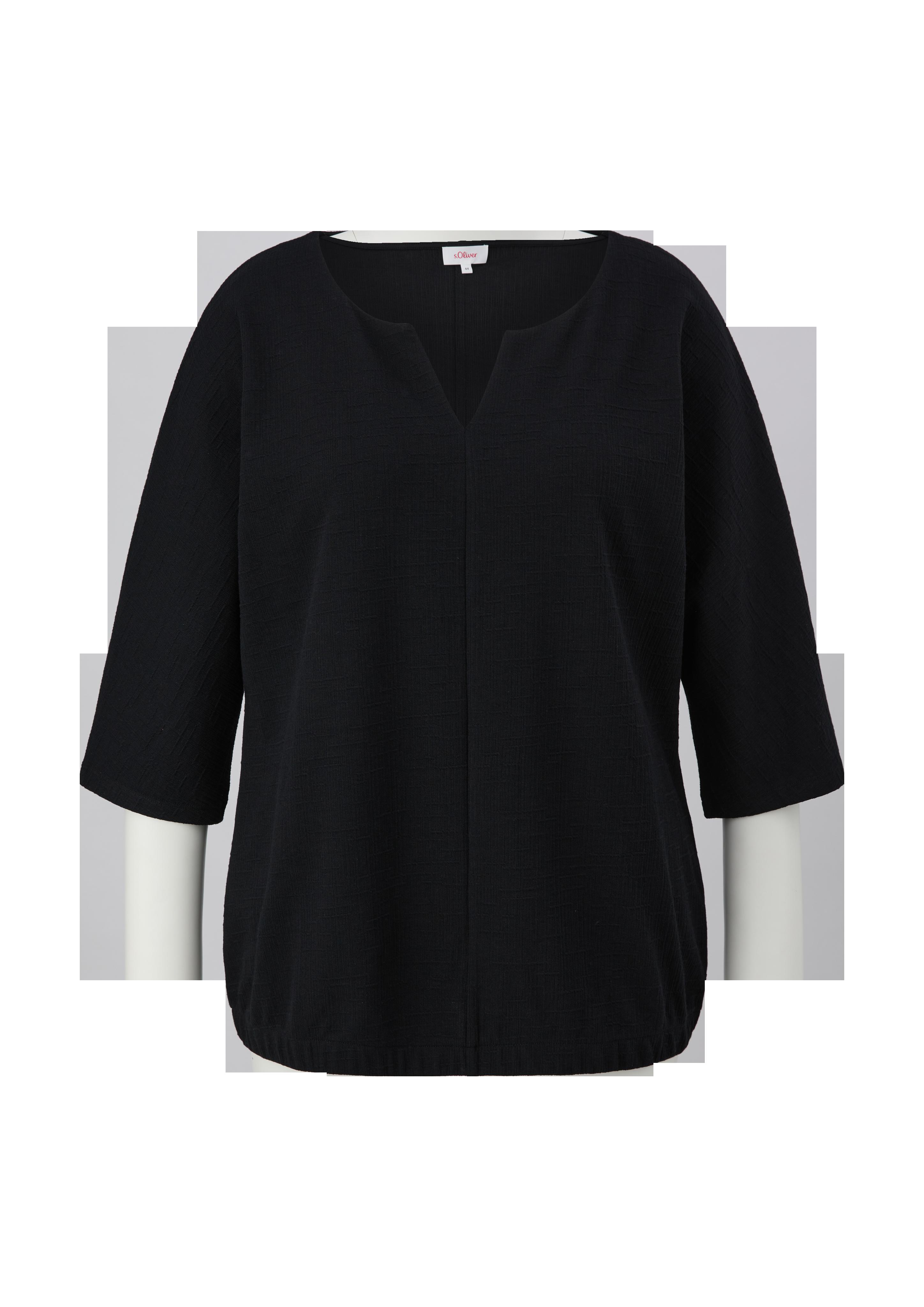 O-Shape-Bluse mit bequemem Gummizug  2149235-9999