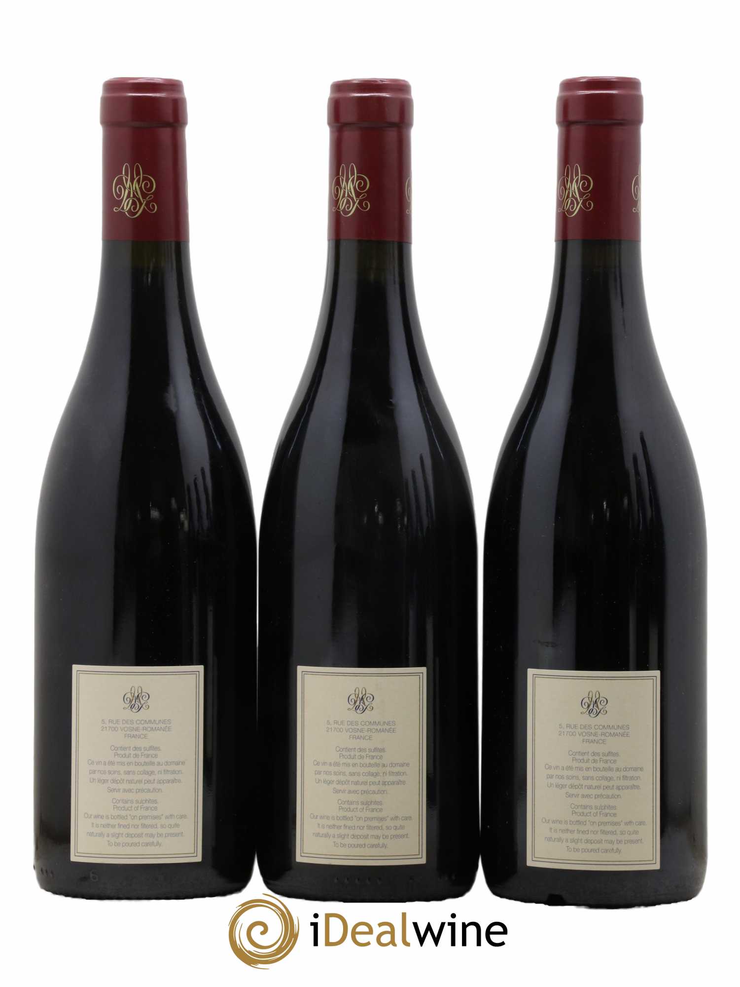 Chambolle-Musigny 1er Cru Les Feusselottes Mugneret-Gibourg (Domaine)  2013 - Lot de 3 Bouteilles