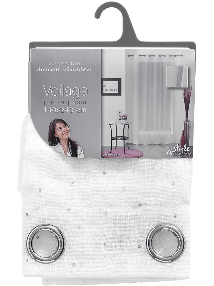 Douceur d’Intérieur Gardine in weiß günstig kaufen onesize