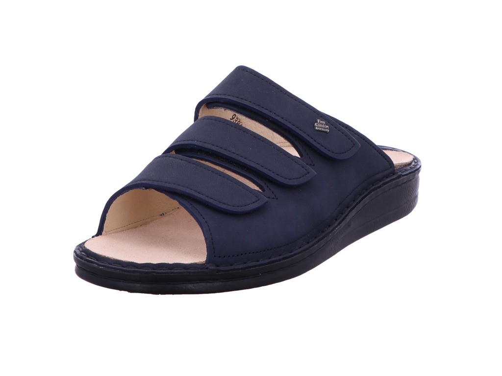 FINN COMFORT Pantoletten blau Korfu