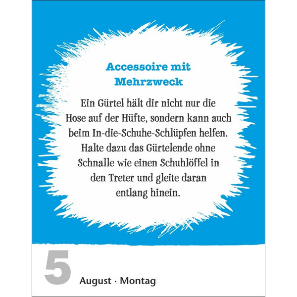 LIFEHACKS TAGESABREIßKALENDER 2024 - Kalender