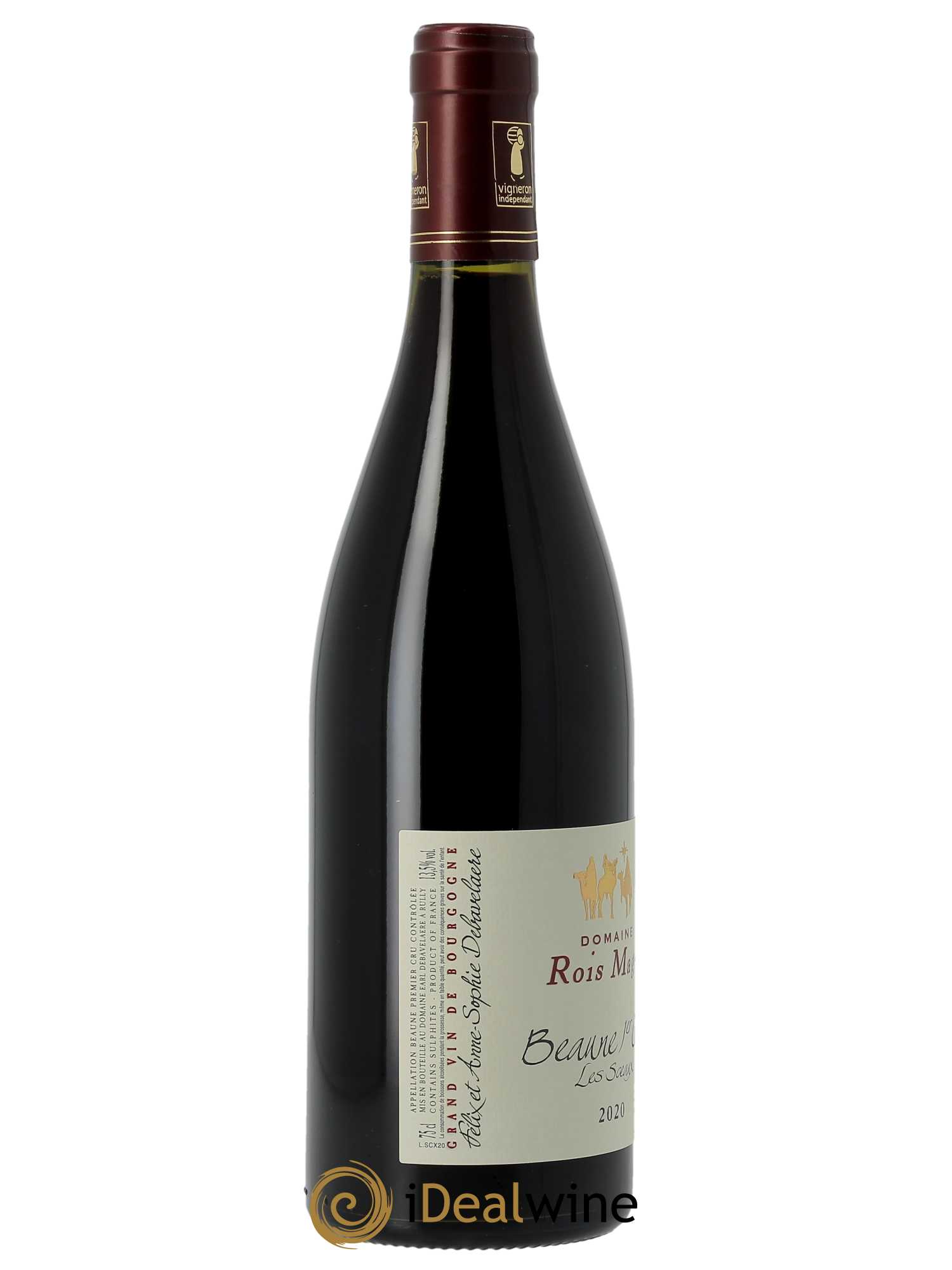 Beaune 1er Cru Les Sceaux Rois Mages (Domaine)  2020 - Lot de 1 Bouteille