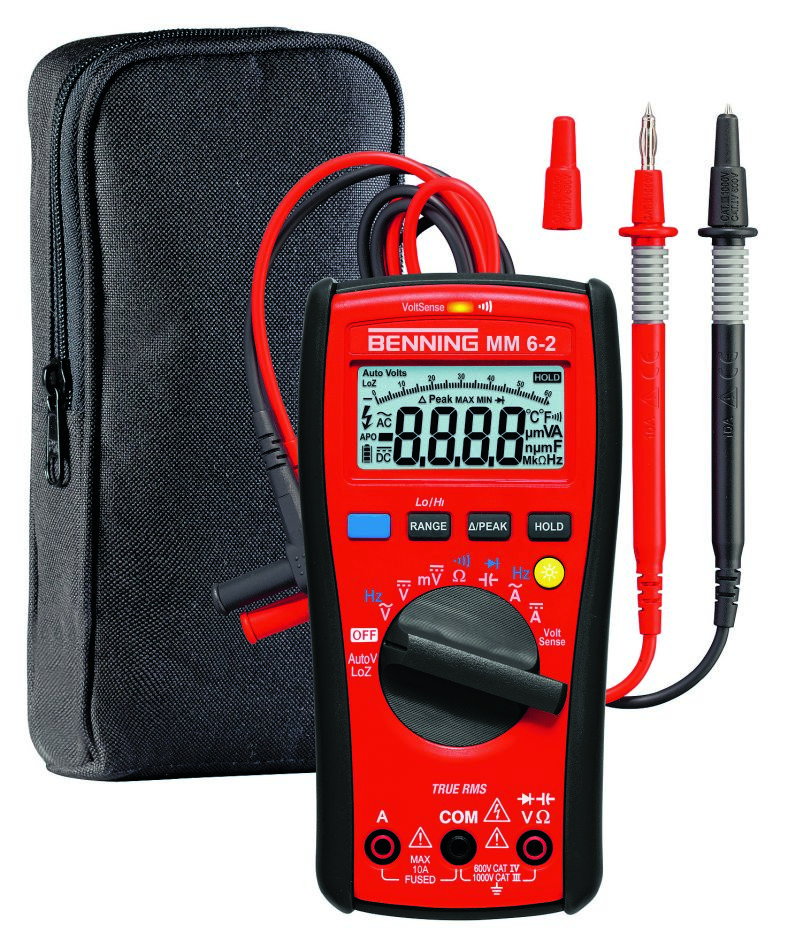 Benning 044087 MM 6-2 Multimetru digital TRUE RMS